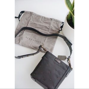 NWT AllSaints Nilo Stud Small Tote